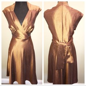 Kasper Bronze Dress. Size 10